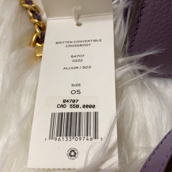 Authentic Tory Burch Britten crossbody - Picture 5 of 11